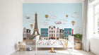 Design D0017 — Papier peint Architecture et Villes — Novomur