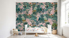 Design D0170 — Papier peint Palmier Tropical Vintage Sépia — Novomur