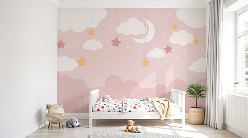 Design D0468 — Papier peint Ciel Nocturne Enfant - Collection 2 — Novomur