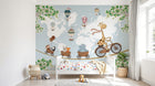 Design D0537 — Papier peint Carte du Monde Enfant — Novomur