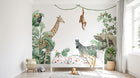 Design F0350 — Papier peint Safari Jungle Animaux - Collection 2 — Novomur