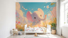 Design F0794 — Papier peint Safari Bébé Pastel — Novomur