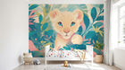 Design F0802 — Papier peint Safari Bébé Pastel — Novomur