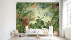 Design L1084 — Papier peint Jungle Enfant Tigre & Singes — Novomur