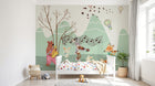 Design SL0205 — Papier peint Animaux musiciens montgolfieres montagne — Novomur