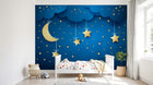 Design ZX0143 — Papier peint Ciel Nocturne Enfant - Collection 2 — Novomur