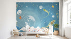 Design ZX0252 — Papier peint Espace Planètes Enfant — Novomur