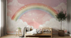 Design A0026 — Papier peint Arc en Ciel Bébé - Collection 2 — Novomur