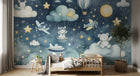 Design A0068 — Papier peint Ciel Nocturne Enfant - Collection 2 — Novomur