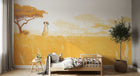 Design A0072 — Papier peint Safari Savane Aquarelle — Novomur