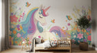 Design A0108 — Papier peint Licorne Enfant — Novomur