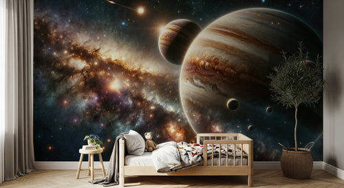Design A0164 — Papier peint Galaxie Réaliste — Novomur