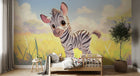 Design A0198 — Papier peint Safari Savane Aquarelle — Novomur