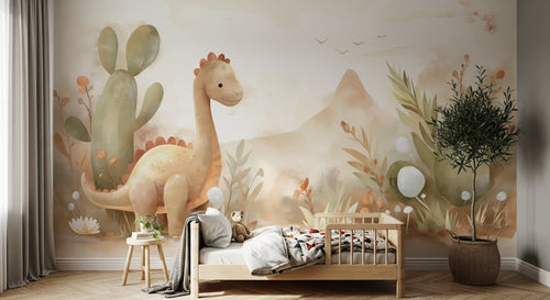 Design A0236 — Papier peint Dinosaures Enfant — Novomur