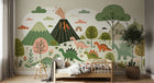 Design A0286 — Papier peint Dinosaures Enfant — Novomur