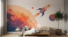 Design A0296 — Papier peint Espace Planètes Enfant — Novomur