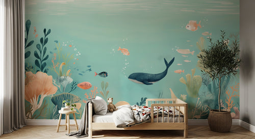 Design A0334 — Papier peint Océan Enfant — Novomur