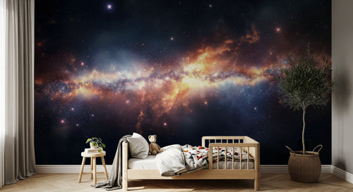 Design A0340 — Papier peint Galaxie Réaliste — Novomur