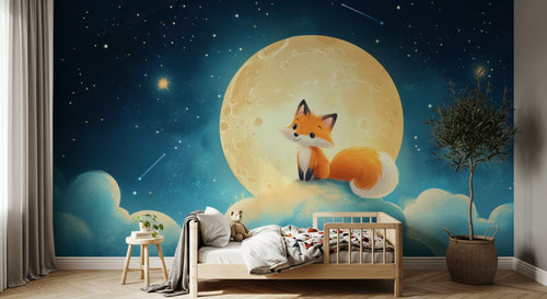 Design A0445 — Papier peint Ciel Nocturne Enfant - Collection 2 — Novomur