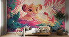 Design A0460 — Papier peint Safari Bébé Pastel — Novomur