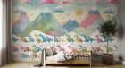 Design A0507 — Papier peint Dinosaures Enfant — Novomur