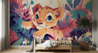 Design A0529 — Papier peint Safari Bébé Pastel — Novomur