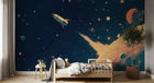 Design A0674 — Papier peint Espace Planètes Enfant — Novomur