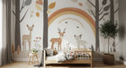 Design A0683 — Papier peint Animaux Forêt - Collection 2 — Novomur