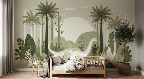 Design A0735 — Papier peint Dinosaures Enfant — Novomur