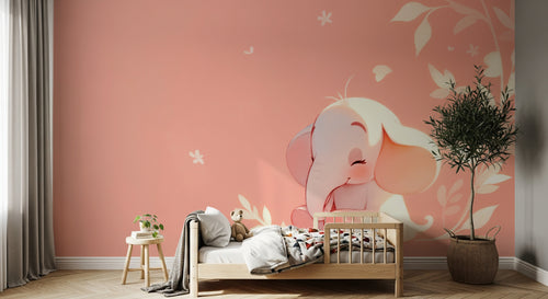 Design A0832 — Papier peint Safari Bébé Pastel — Novomur