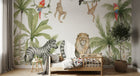 Design B002 — Papier peint Safari aquarelle savane & jungle — Novomur