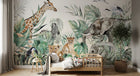 Design C0280 — Papier peint Safari Jungle Animaux - Collection 2 — Novomur