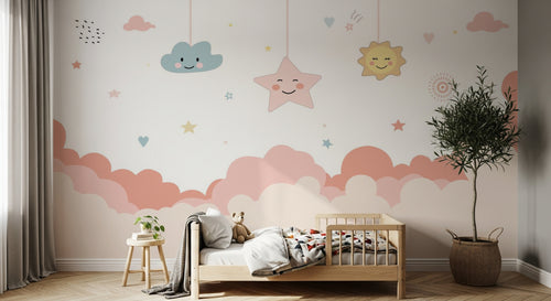Design D0130 — Papier peint Licorne Enfant — Novomur