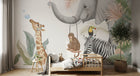 Design D0271 — Papier peint Safari Jungle Animaux - Collection 2 — Novomur