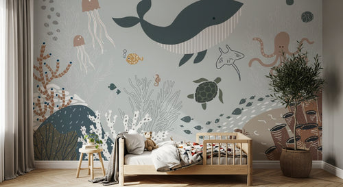 Design D0430 — Papier peint Océan Enfant — Novomur