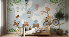 Design D0537 — Papier peint Carte du Monde Enfant — Novomur