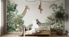 Design F0350 — Papier peint Safari Jungle Animaux - Collection 2 — Novomur