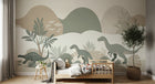 Design F0583 — Papier peint Dinosaures Enfant — Novomur