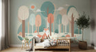 Design F0955 — Papier peint Animaux Forêt — Novomur