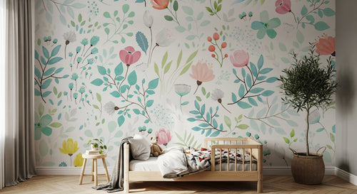 Design ZX0505 — Papier peint Liberty Floral Ditsy - Collection 1 — Novomur