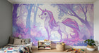 Design A0003 — Papier peint Licorne Enfant — Novomur