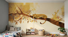 Design A0095 — Papier peint Safari Savane Aquarelle — Novomur