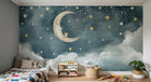 Design A0126 — Papier peint Ciel Nocturne Enfant - Collection 2 — Novomur