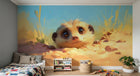 Design A0196 — Papier peint Safari Bébé Pastel — Novomur