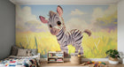 Design A0198 — Papier peint Safari Savane Aquarelle — Novomur