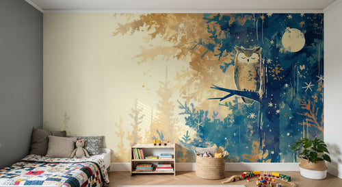 Design A0265 — Papier peint Ciel Nocturne Enfant - Collection 1 — Novomur