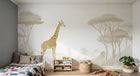 Design A0269 — Papier peint Safari Savane Aquarelle — Novomur