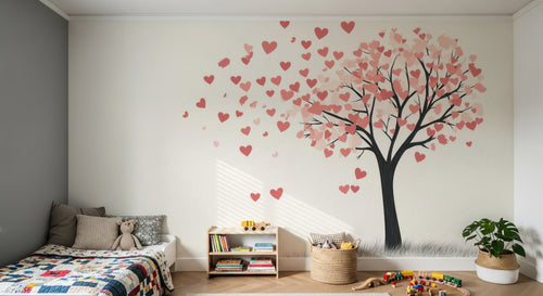 Design A0277 — Papier peint Arbres Décoratifs — Novomur