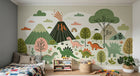 Design A0286 — Papier peint Dinosaures Enfant — Novomur