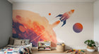 Design A0296 — Papier peint Espace Planètes Enfant — Novomur